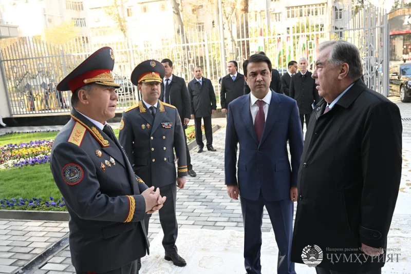 Ифтитоҳи бинои шуъбаи ВКД 1 дар ноҳияи Сино