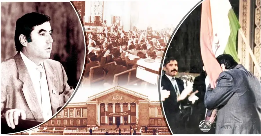 Иҷлосияи XVI  Хишти аввал дар бинои давлатдории миллӣ