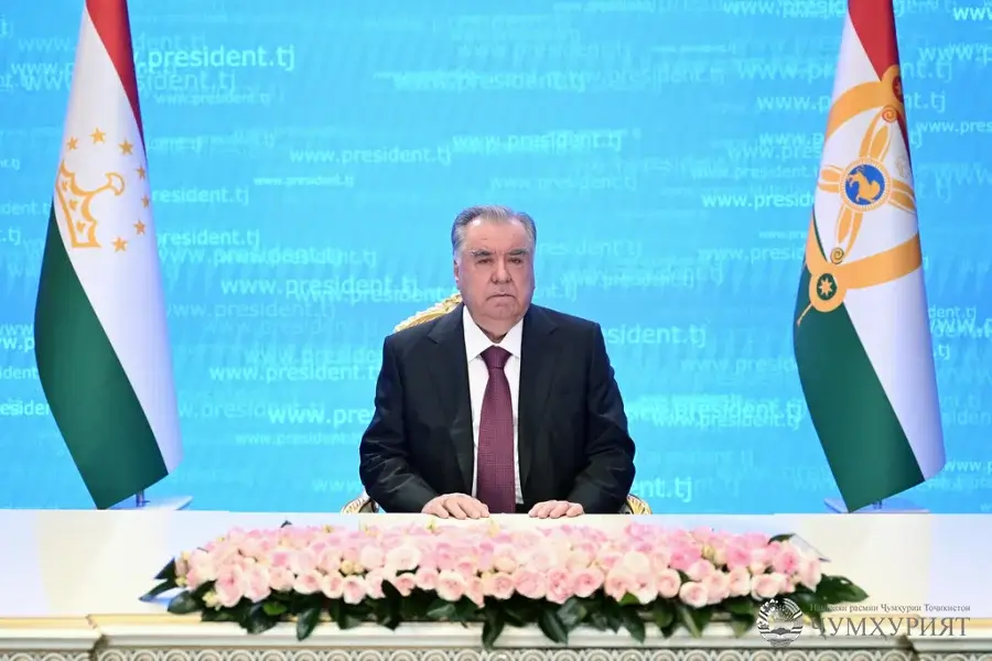 Паёми шодбошии  Президенти Ҷумҳурии Тоҷикистон Эмомалӣ Раҳмон