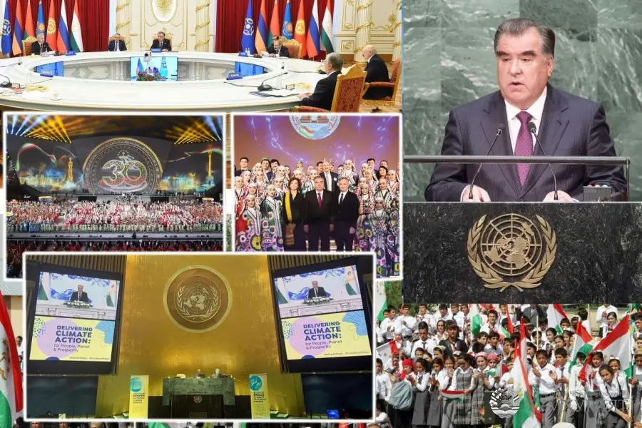 ЭМОМАЛӢ РАҲМОН  Пешвои соҳибмактаб ва сиёсатмадори сатҳи ҷаҳонӣ