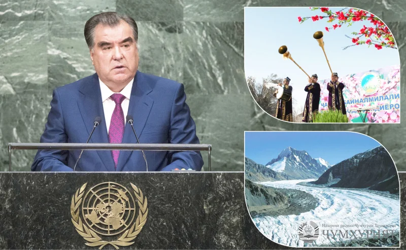 ЭМОМАЛӢ РАҲМОН. НАҚШИ ФАРЗОНАФАРЗАНДИ МИЛЛАТ ДАР ҶАҲОНИШАВИИ НАВРӮЗ ВА ЭЪТИРОФИ РӮЗИ ҶАҲОНИИ ҲИФЗИ ПИРЯХҲО