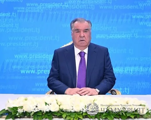 ПАЁМИ ШОДБОШИИ ПЕШВОИ МИЛЛАТ ЭМОМАЛӢ РАҲМОН БА МУНОСИБАТИ РӮЗИ ҶАВОНОНИ ТОҶИКИСТОН, ШАҲРИ ДУШАНБЕ, 22-ЮМИ МАЙИ СОЛИ 2026